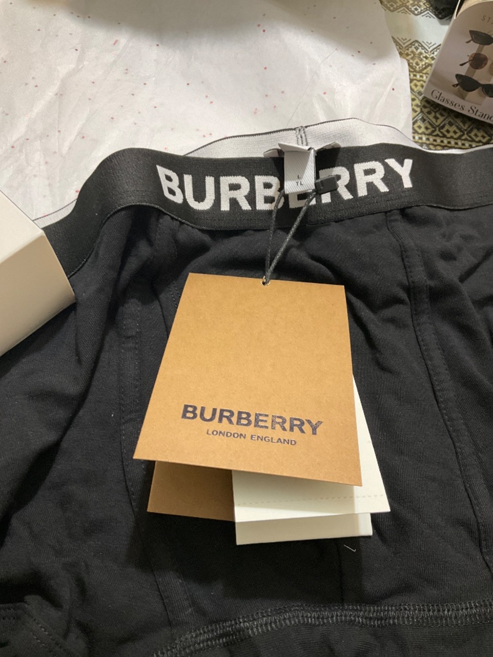 Burberry - Stretch-Cotton Jersey Boxer Briefs - Black - Picture 3 of 6
